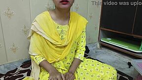 Father-in-law and stepdaughter share Hindi audio conversation.