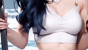 Who is Jessy, the sexy model in bikini and lingerie?