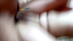 Young neighbor convinced for homemade video, riding and screaming