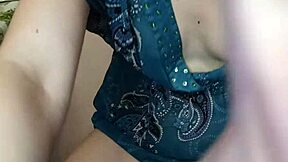 watch shaved pussy stroked up close
