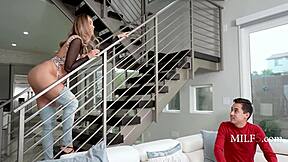 Blonde cougar demands dangerous devotion from natalia starr