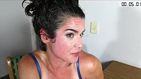 cum facial and butt fuck with 43yo wife
