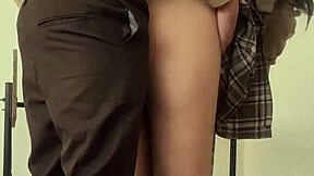 Watch Him Fuck Her In The Classroom