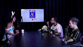 Tifany Rocha Enjoys 69 with Anal Plug in Swing Cast