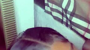 Shy 18+ Stepsister Caught Sucking Big Black Cocks on Knees Again