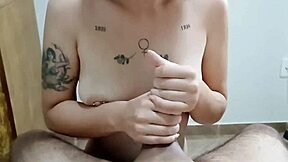 wanna see if you can hold back from cumming with this intense blowjob?