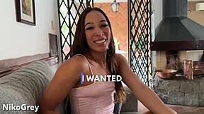 Big-Ass Brazilian Fit Babe Swallows in Pov