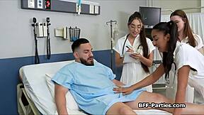 Sexy Medics Run Extra Tests On Hard Cock!