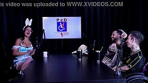 Tifany Rocha Enjoys 69 with Anal Plug in Swing Cast