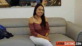 Curvy Big Tits Latina Milf Slammed Doggystyle At Amateur Casting