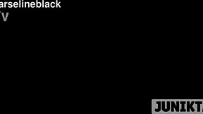 Mastering huge black cock with rough sex and cumshot