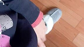 My Lesbian Colleague and I Masturbate Riskily in the Office 😏