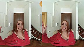 Horny Redhead Lover Rides Hard in Czech VR