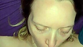 MILF Gets Facial After Face Fuck!