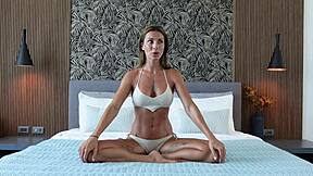 Roxy's guided relaxation enhances sexual health.