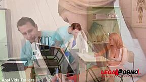 Intense Titty Fucks & Cowgirl Rides Make Sensual Jane & Kyra Hot Scream Gp569