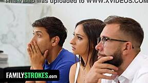 Independence day xxx parody with taboo roleplay and big tits