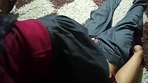 Classmate Begs For Chemistry Exam Copy, Offers Doggystyle Fuck In Bedroom!