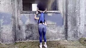 girl super wedgie compilation 6