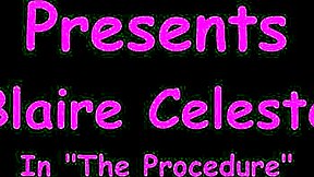 The procedure - blaire celeste explores fetish scenes with latex gloves and pierced nipples.