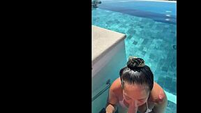 Can you resist a public blowjob at the infinity pool in Costa Rica?