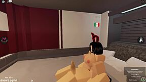having a good moment - roblox with bent over blowjob cowgirl creampie cum in mouth deepthroat doggystyle missionary riding sex vagina.
