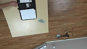 I watch Mandy Mynxx choking on cock in this hardcore scene.