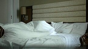 Chinese couple has passionate sex in hotel room