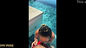 Can you resist a public blowjob at the infinity pool in Costa Rica?