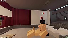 having a good moment - roblox with bent over blowjob cowgirl creampie cum in mouth deepthroat doggystyle missionary riding sex vagina.