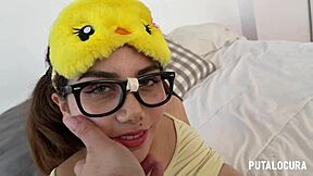 Putalocura's horny young marina gold disguises as a piolina and swallows torbe's milk in a passionate encounter.