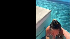 Can you resist a public blowjob at the infinity pool in Costa Rica?