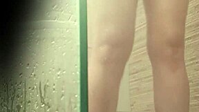 argentina in the shower shaving her tight pussy