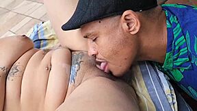 Hot wife friend takes big black cock