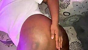 petite ebony with tight pussy takes big dick