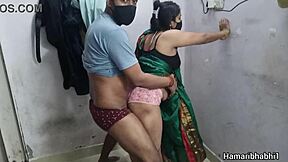 Hot sexy Indian dehati aunty fucks in hardcore amateur video.