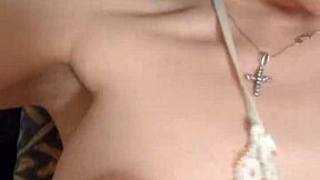 Armpit worship with braces babe in lingerie