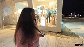 Cute Girl Feels Full Tank Of Cum In Pussy