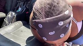 Thot Gets Mad Sucking Dick In Public!