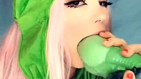 lesbian anal video from 2021