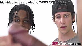 Stepson Watches Stepmom Abby Somers on Black Dicks