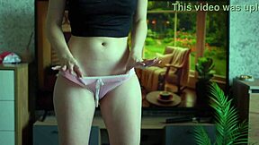 Panties Try-On Turns Into Standing Pee Fest