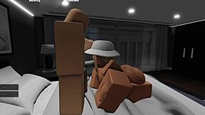 Roblox girlfriend delivers intense bedroom pleasure