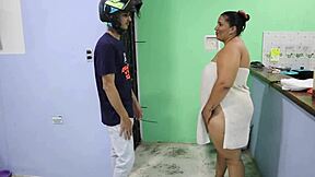 repartidor de pizza folla a chica