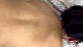 Asian homemade scene. He hurriedly fucks her bent over without removing pants.