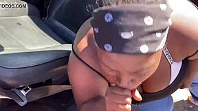 Thot Gets Mad Sucking Dick In Public!