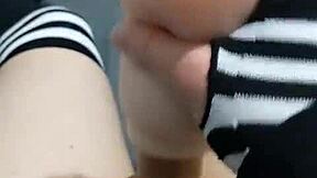 This transgirl fucks fleshlight full video