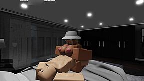 Roblox girlfriend delivers intense bedroom pleasure
