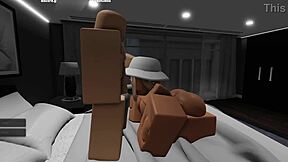Roblox girlfriend delivers intense bedroom pleasure