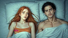 Mila ai bangs big cock in rough interracial gangbang!